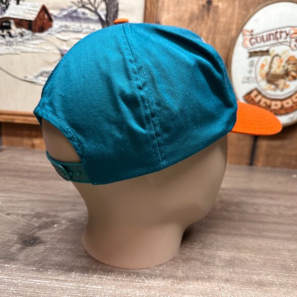 Vintage Miami Dolphins Snapback Adjustable Hat Cap 90's Team NFL Football - Picture 5 of 8